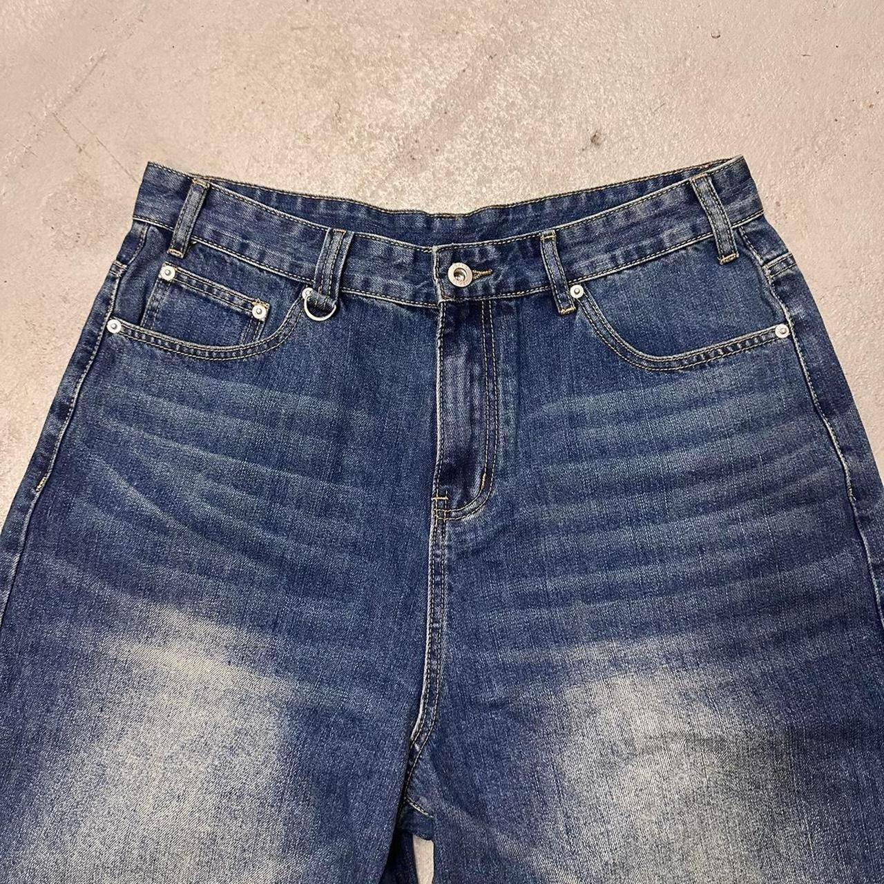 DESIRED Blue Washed Jorts